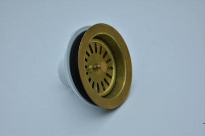 Unlacquered Brass Strainer Sink Drainer sink