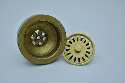 Unlacquered Brass Strainer Sink Drainer sink