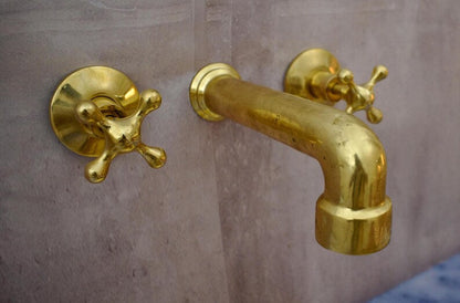 Artisan Widespread Brass Bathroom Faucet