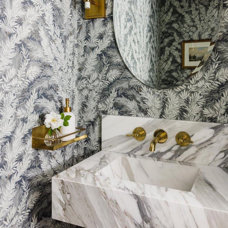 Unlacquered Brass Bathroom Faucet