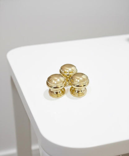 Solid Brass Ball Knob for Cabinets & Drawers