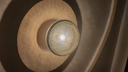 Handmade Moroccan Brass Pendant Light