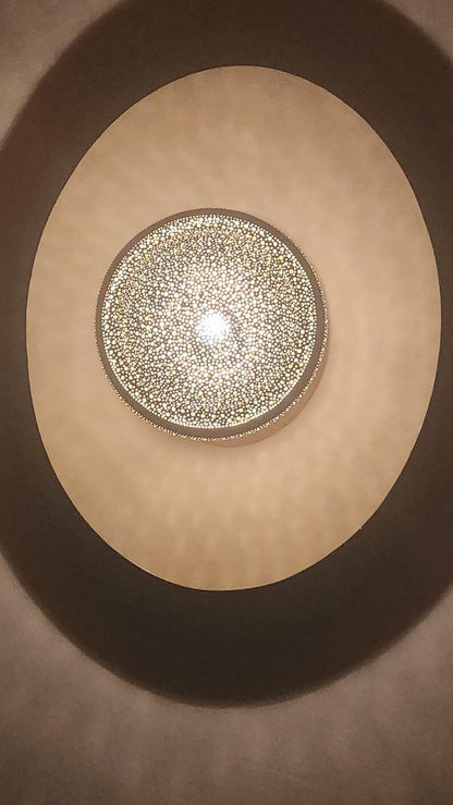 Handmade Moroccan Brass Pendant Light