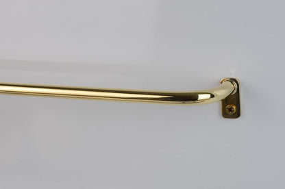 Handmade Thin Brass Curtain Rod