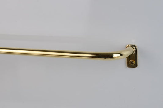 Handmade Thin Brass Curtain Rod