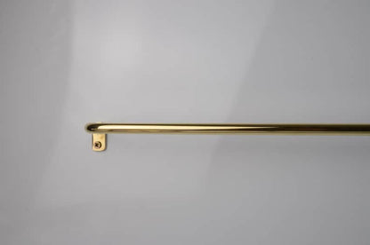 Handmade Thin Brass Curtain Rod