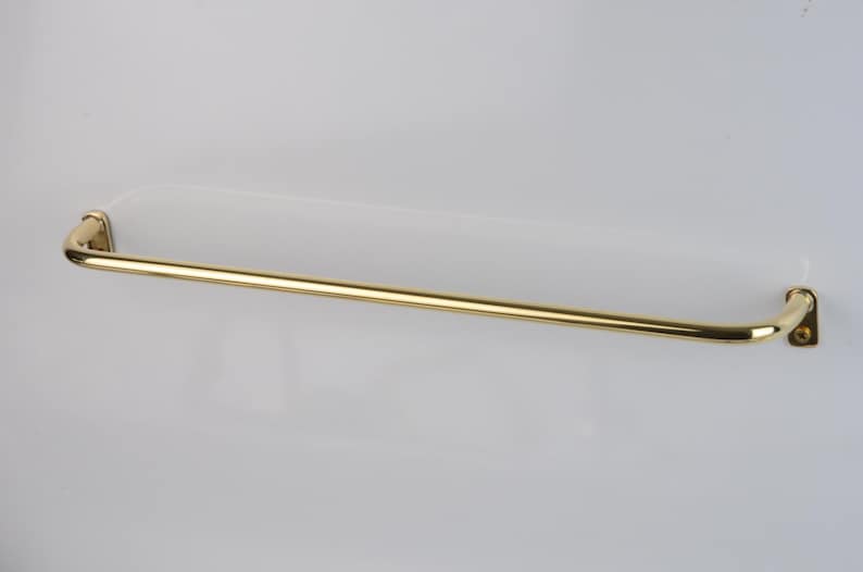 Handmade Thin Brass Curtain Rod