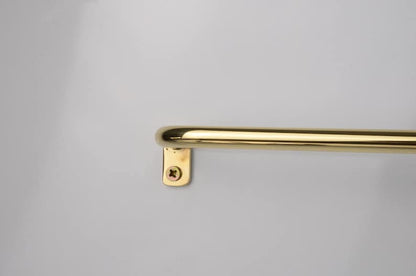 Handmade Thin Brass Curtain Rod