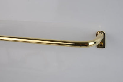 Handmade Thin Brass Curtain Rod