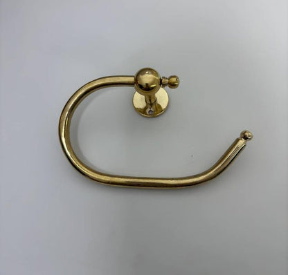 Antique Handmade Brass Toilet Paper Holder
