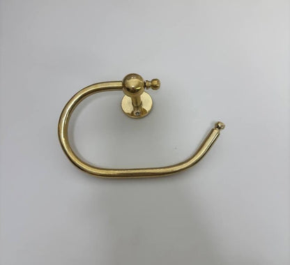Antique Handmade Brass Toilet Paper Holder