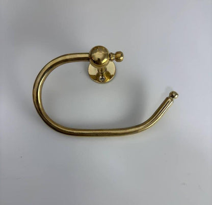 Antique Handmade Brass Toilet Paper Holder