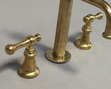 Artisan Widespread Brass Bathroom Faucet