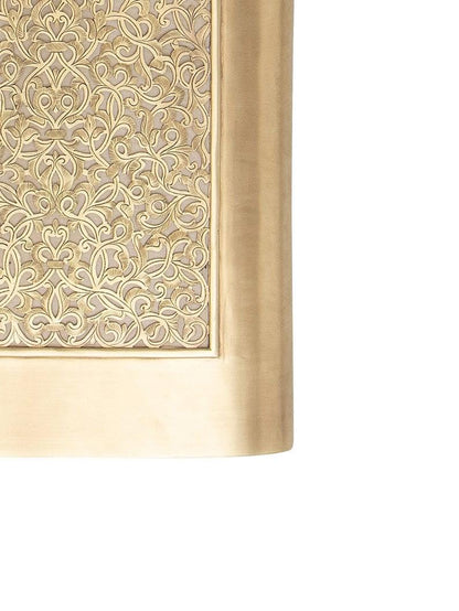 Moroccan Filigree Brass Wall Light