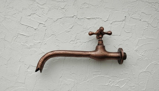Antique Moroccan Bronze Water Faucet