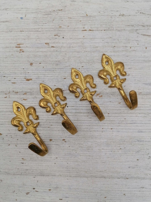 Vintage Solid Brass Wall Hook