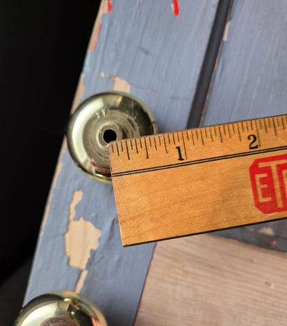 Vintage Solid Brass Round Drawer Knob