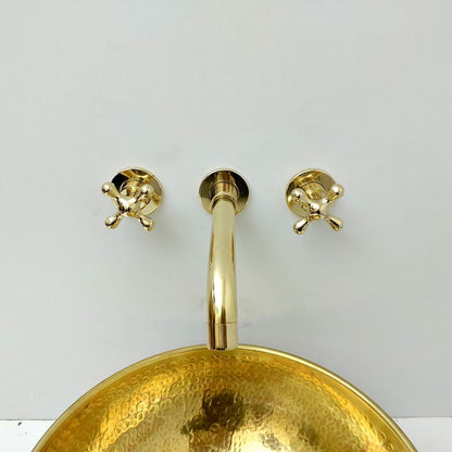 Antique Copper Single-Handle Bar Faucet