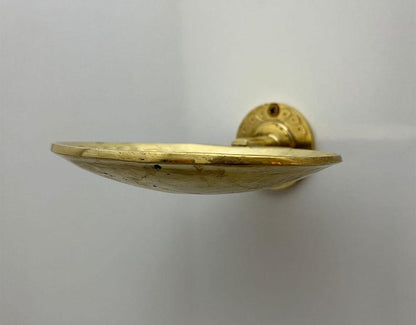 Unlacquered Brass Wall Mount Soap Dish