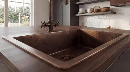 Premium Handmade Copper Kitchen Sink