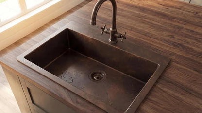 Premium Handmade Copper Kitchen Sink