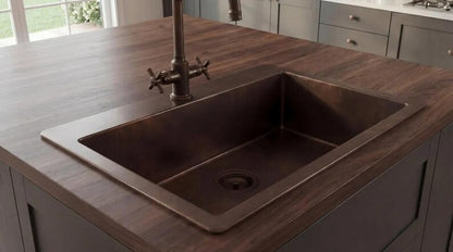 Premium Handmade Copper Kitchen Sink