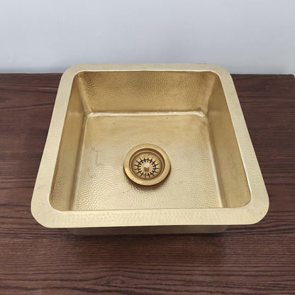 Moroccan Brass Kitchen & Bar Sink