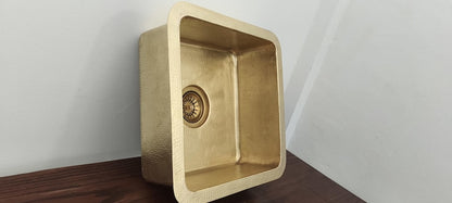 Moroccan Brass Kitchen & Bar Sink