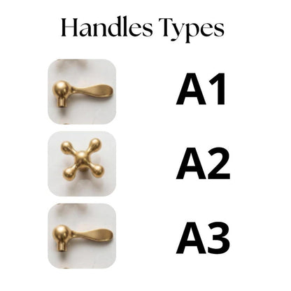 Modern Brushed Brass Wall Mount Pot Filler Faucet