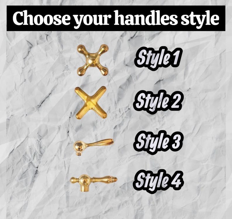 Polished Brass Faucet