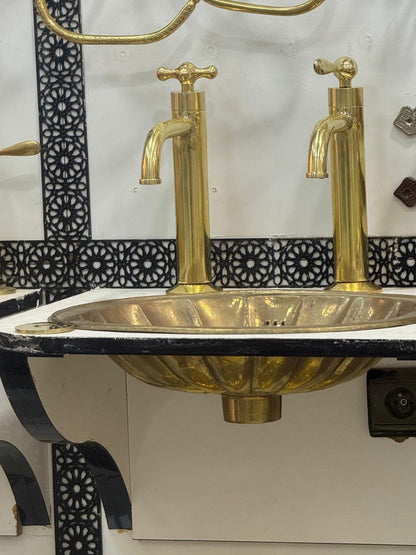 Polished Brass Faucet