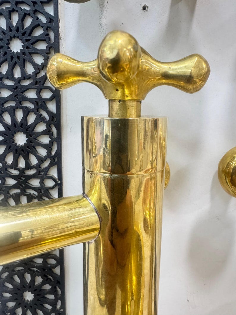 Polished Brass Faucet