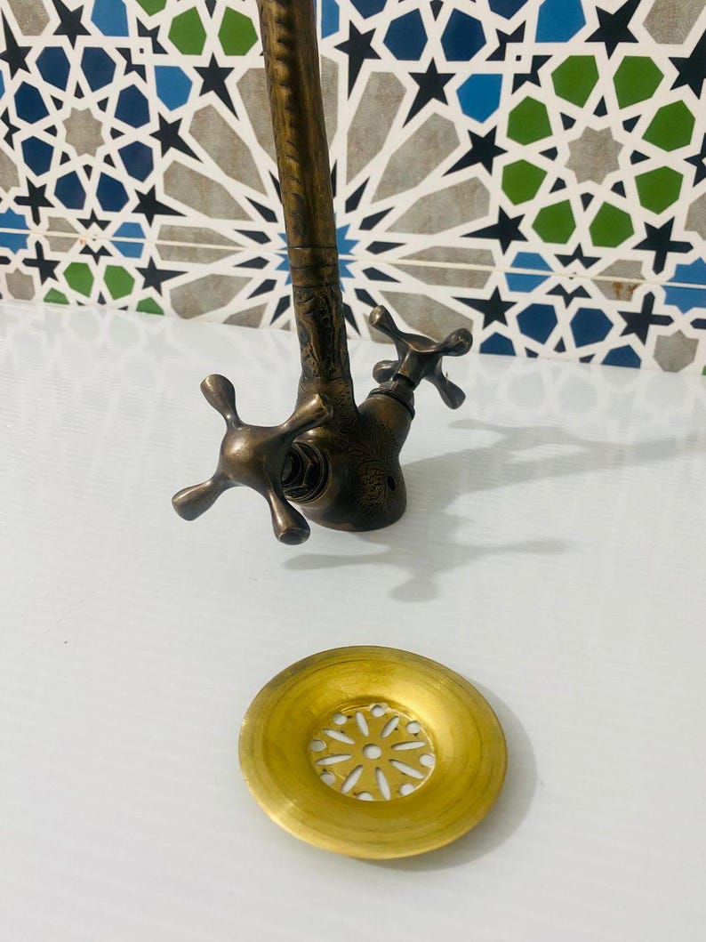 Antique Brass Moroccan Faucet