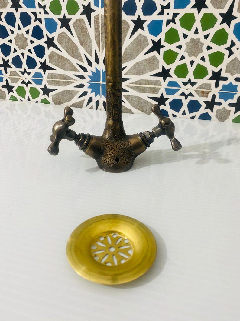 Antique Brass Moroccan Faucet