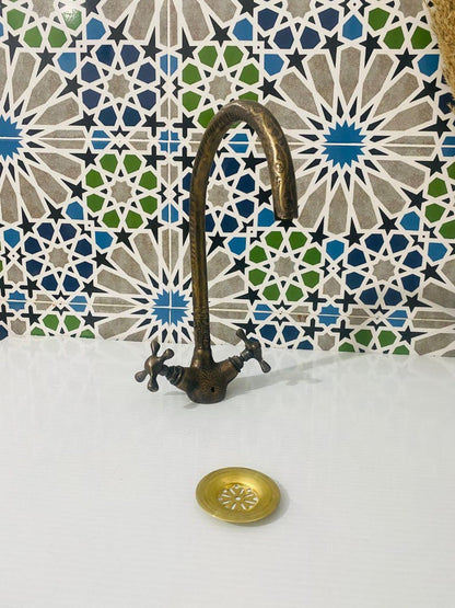 Antique Brass Moroccan Faucet