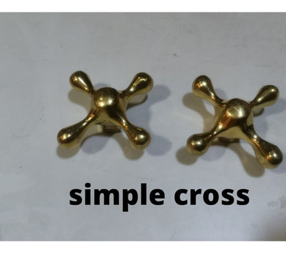 Moroccan Mosaic Brass Widespread Faucet