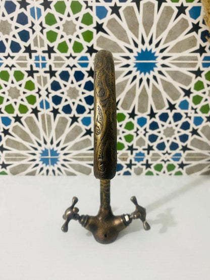 Antique Brass Moroccan Faucet