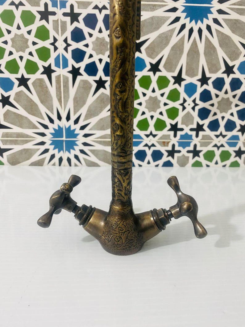 Antique Brass Moroccan Faucet