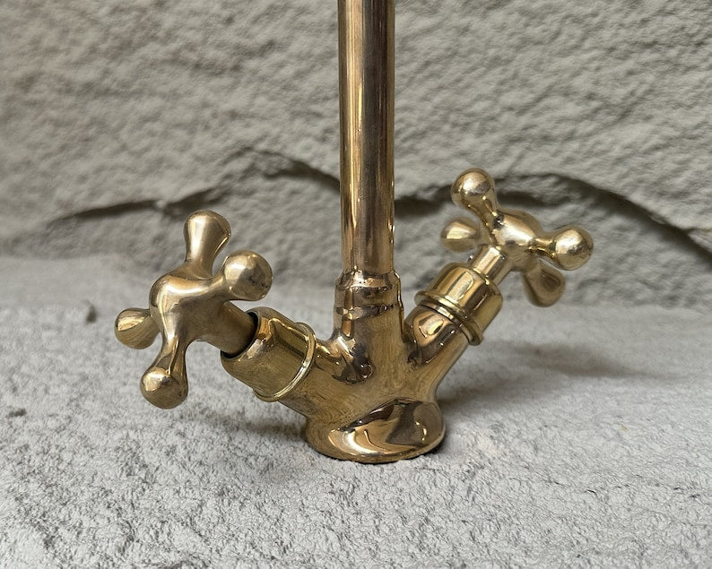 Vintage Solid Brass Faucet