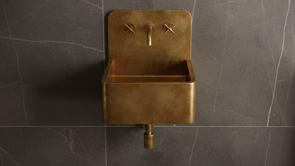 Wall Mounted Brass Utility Sink