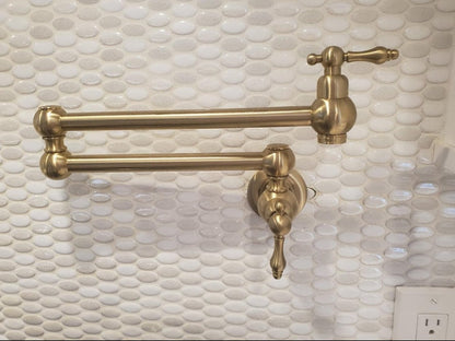 Wall Mount Folding Kitchen Faucet