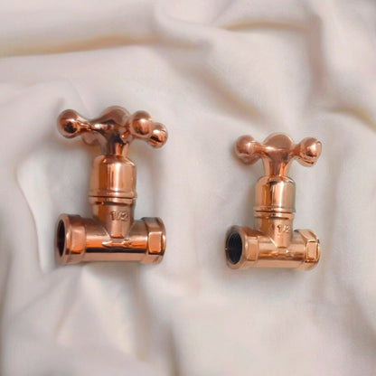 Vintage Cross Handle Stop Valve