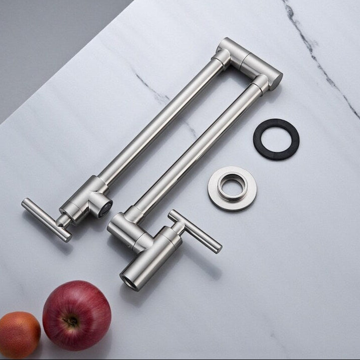 Wall-Mount Pot Filler Faucet