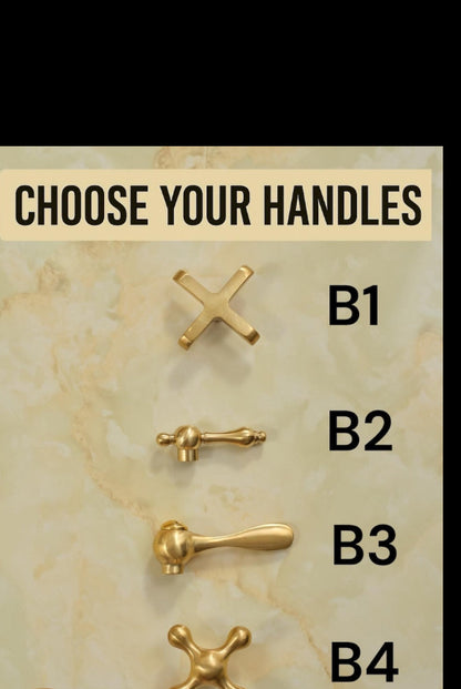 Solid Unlacquered Brass Pot Filler Faucet