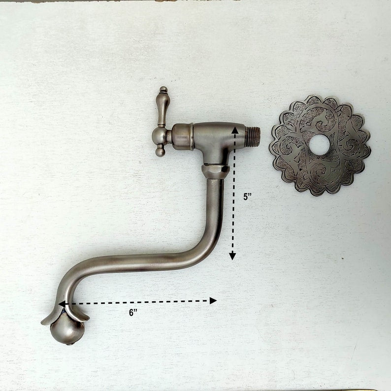 Vintage Wall-Mount Faucet Spout