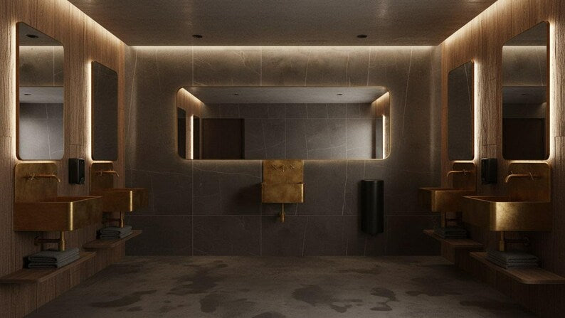 Wall Mounted Brass Utility Sink