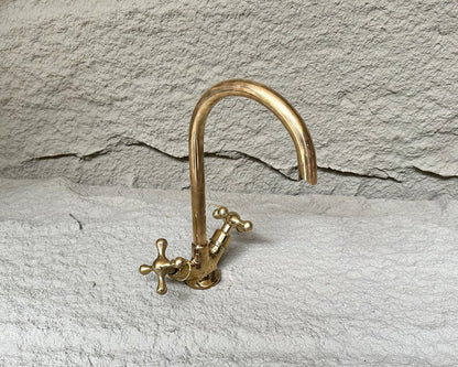 Vintage Solid Brass Faucet
