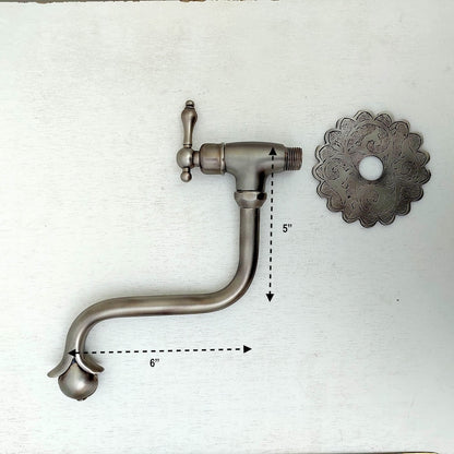 Vintage Wall-Mount Faucet
