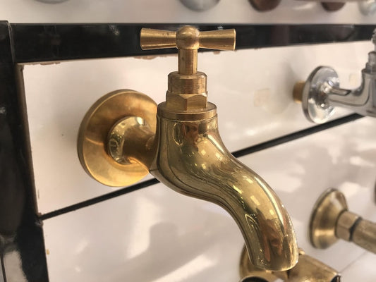 Solid Brass Wall Mount Faucet