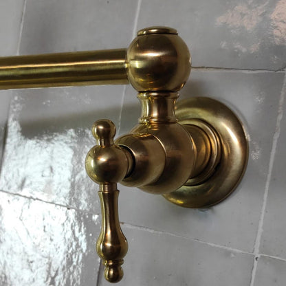 Wall Mounted Lever Handle Folding Arm